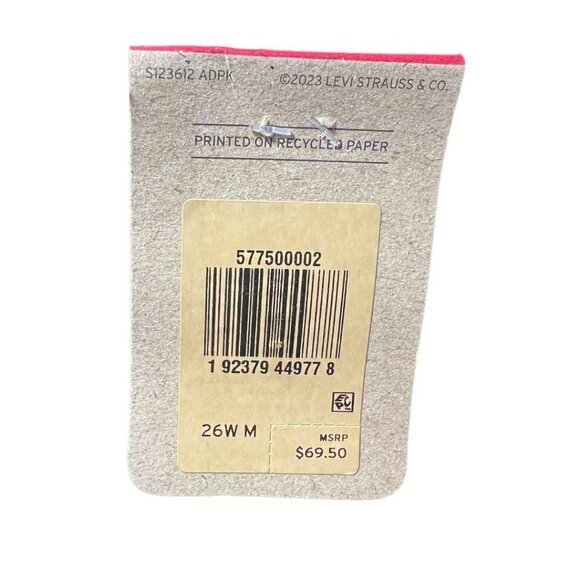 Levi's 720 Womens Black High Rise Super Skinny Jeans Plus Sz 26W New - Picture 7 of 9